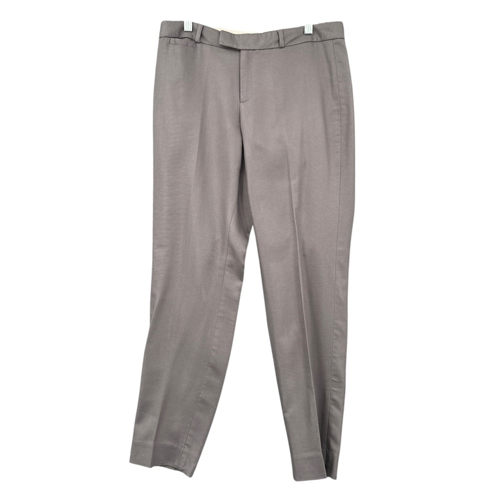 Banana Republic Dress Pants Women 4 Rayon Cotton Gray 415703-02-1